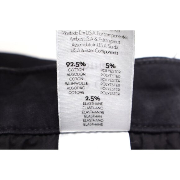 Mother Women's The Looker Ankle Fray Guilty As Sin Black Sz 29 - Picture 10 of 14